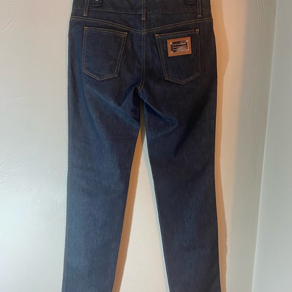 Dolce & Gabbana women's denim jeans- size 40 (EUR), approx size 12 (US)- NWT - Picture 3 of 9